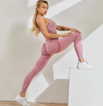 Leggins Mujer Push Up rosa S/M